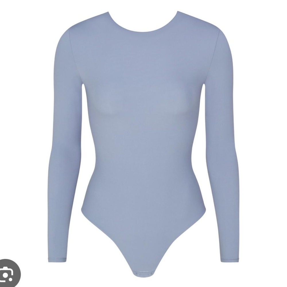 SKIMS Fits Everybody Low Back Bodysuit Slate